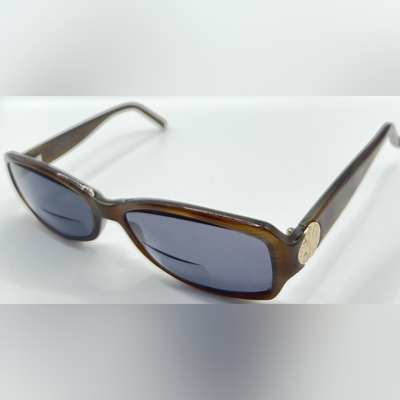 Michael Kors M2632S Brown Oval Sunglasses Frames Only - Picture 2 of 8